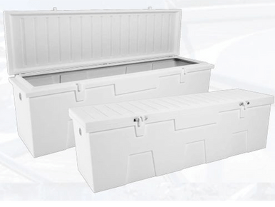TitanSTOR(tm) 7' Dock Box With Lock Set & Mounting Kit