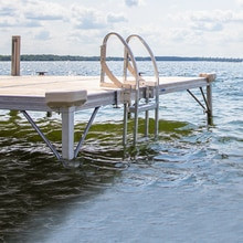 Shoremaster Raft Ladder ShoreMaster Pivoting Dock Ladder