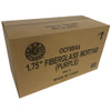 1.75" Premium Purple Fiberglass Mortar Tubes 50ct Case