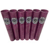1.75" Premium Purple Fiberglass Mortar Tubes (6-Pack)