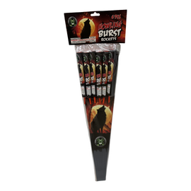 Howling Burst Rockets 6pk