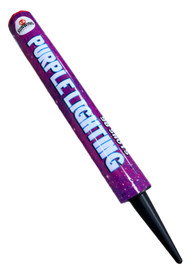 Purple Lighting Roman Candle