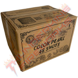 Wholesale Fireworks 48 Shot Color Pearl Flower Case 20/4