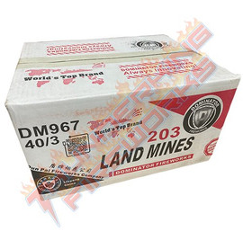 Wholesale Fireworks Land Mines Case 40/3
