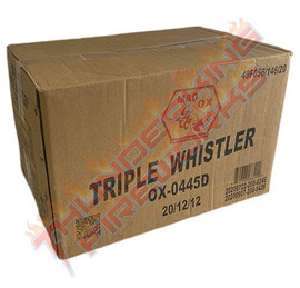 Wholesale Fireworks Triple Whistler Bottle Rockets Case 20/12/12