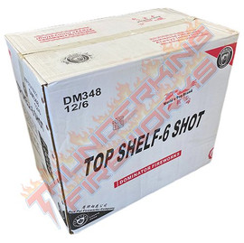 Wholesale Fireworks Top Shelf 6 Shot Artillery Shell Kit 12/6 Case