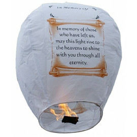 In Memory Memorial Sky Lantern