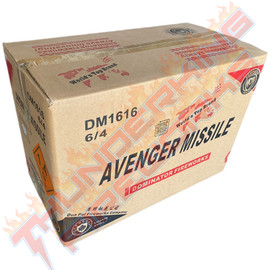 Wholesale Fireworks Avenger Missile 6/4 Case