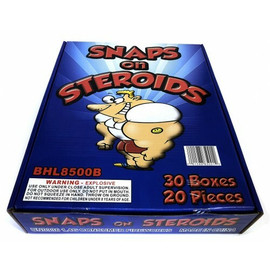 Snaps On Steroids Display Box 30/20