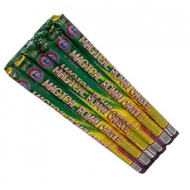 5 Ball China Roman Candles 6pk