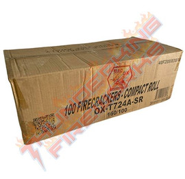 Wholesale Fireworks Mad Ox 100ct Firecracker Superstring Case 160/1