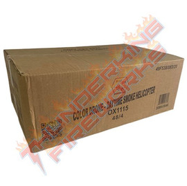 Wholesale Fireworks Color Drone Daytime Smoke Planes Case 48/4
