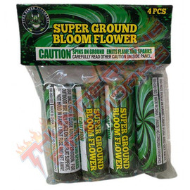 Super Ground Bloom Flowers 4pk