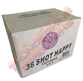 Wholesale Fireworks 36 Shot OMG Happy Case 24/1