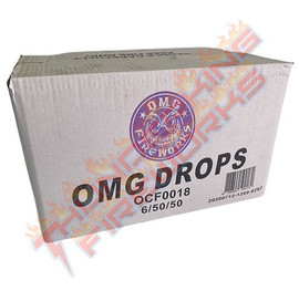 Wholesale Fireworks OMG Drops All Purple (Snap Pops) Case 6/50/50