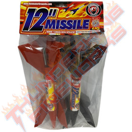 12 Inch Missile 4pk