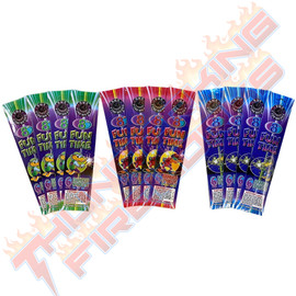 No.8 OMG Fun Time Firequacker Bamboo Color Sparklers 72ct