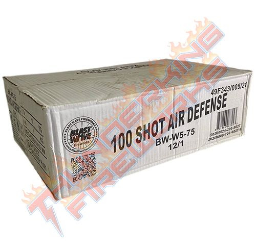 Wholesale Fireworks Air Defense 100 Shot 12/1 Case