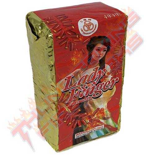 Lady Finger Firecrackers 40/40 Brick