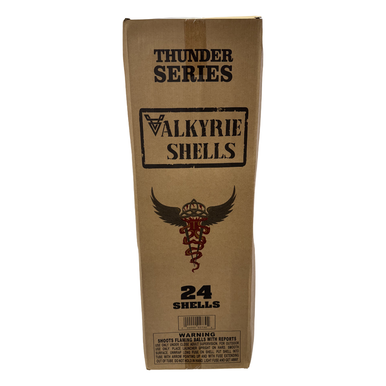 Valkyrie 24ct Canister Shells Kit - SpiderworksFireworks.com