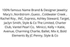 50 pcs All The Top Selling Name Brands All New Pre Priced Retail