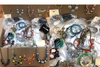 100 lbs Sample Box Of Jewelry - All Brand New- Necklaces , Bracelets & Earrings