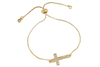 Cross Slider Bracelet made with Swarovski Elements 