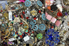 10 lots of 10 lbs= 100 lbs  Vintage & Modern Jewelry Lot some broken some not Necklaces, Bracelets, Earrings- No Plastic All metal !!