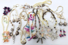 10 lbs. Vintage Repurposed Genuine Shell, Mother Pearl ,Artisan Necklaces & Earrings