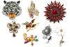 50 Brooches Gorgeous !! Over 100 Different Styles 