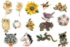 300 Brooches Gorgeous !! Over 100 Different Styles 