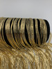 Elegant Herringbone Chains 14 kt Gold Plated - 24 inch