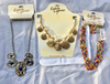 24 pieces Statement Necklaces Name Brands pre priced$20 to $34 ea