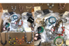 40 lbs Sample Box Of Jewelry - All Brand New- Necklaces , Bracelets & Earrings