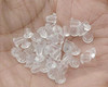  1,000 Pieces Clear Silicone Bullet Clutch Style Soft Earring Safety Backs Ear Nut Earring Wire Stopper for Fish Hook Earrings 