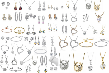 100 pc Swarovski Elements Jewelry Necklaces, Bracelets & Earrings!