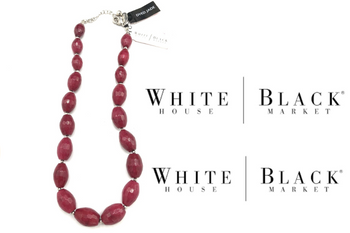 White House Black Market  Red Jade Necklace  Pre Priced  $60.00 each 