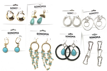 100 Pair Sonoma Earrings Over 100 different Styles