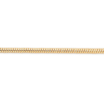 100 pcs Snake Chain Gold Overlay 18 inch -1.2 mm  MADE IN USA