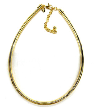 Joan Rivers Vintage Round Omega Necklace 