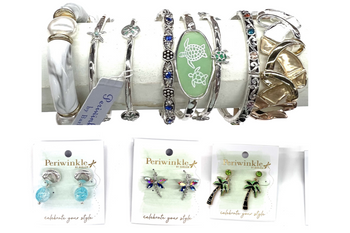 50 PCS Periwinkle by Barlow all Nautical Jewelry- Over 50 different styles !!