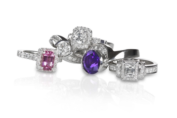 36 pieces Women's Extra Fancy CZ Cocktail Rings  Over 400 Different styles !!