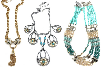 High End  Boutique Necklaces By Ballet Jewelry -Over 300 Different Styles-  pre-priced $59.95 each
