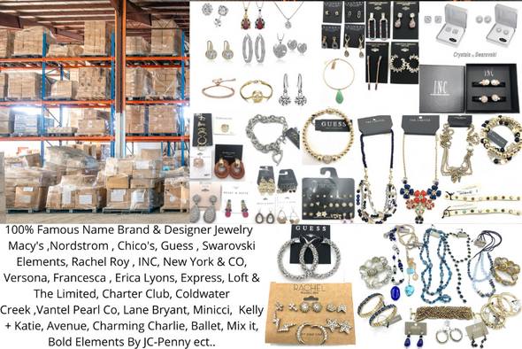100 pc Brand Name Jewelry-Guess, The Limited, Rachel Roy + MORE!! 100 pc Brand Name Jewelry-Guess, The Limited, Rachel Roy + MORE!!