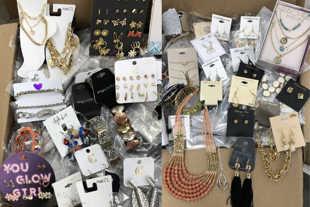 500 pieces TREASURE TROVE OF ALL BRAND NAME JEWELRY