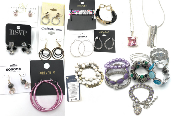 200 pcs Poshmark & WhatNot  Live Resellers Jewelry Lot -Only $1.59 each