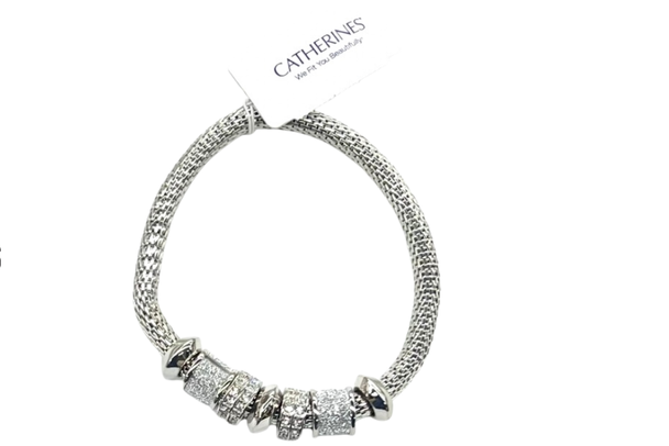 Catherines Bracelet  w crystal stones pre priced $24.95