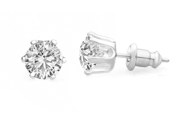 50pr Swarovski Crystal Earrings w Beautiful Gift Box- 2 Carat T.W