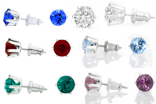 72 Pair Stud earrings our Best Sellers Swarovski Elements Jewelry