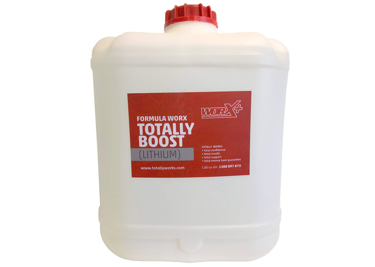 Worx+ Lithium Concrete Densifier for concrete polishing. Best for use on tight slabs, minimal polishes, burnish finishes, and terrazzo flooring.